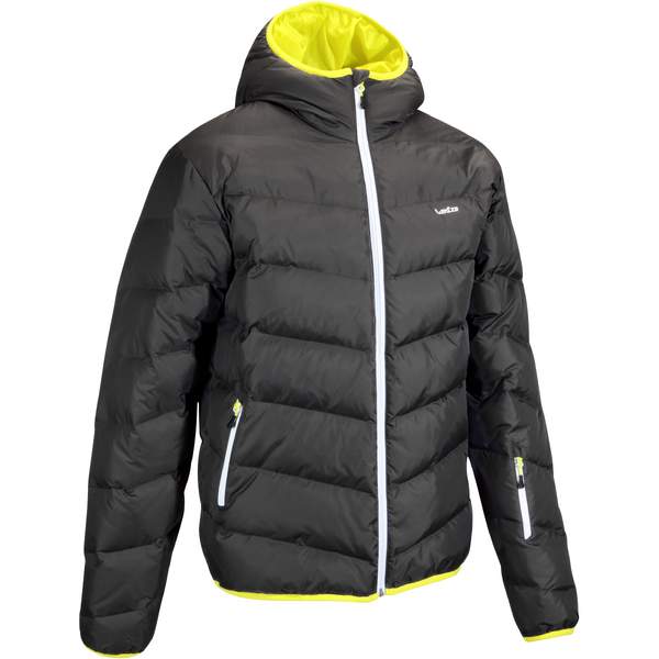 Пуховик мужской серый Slide 300 Wedze