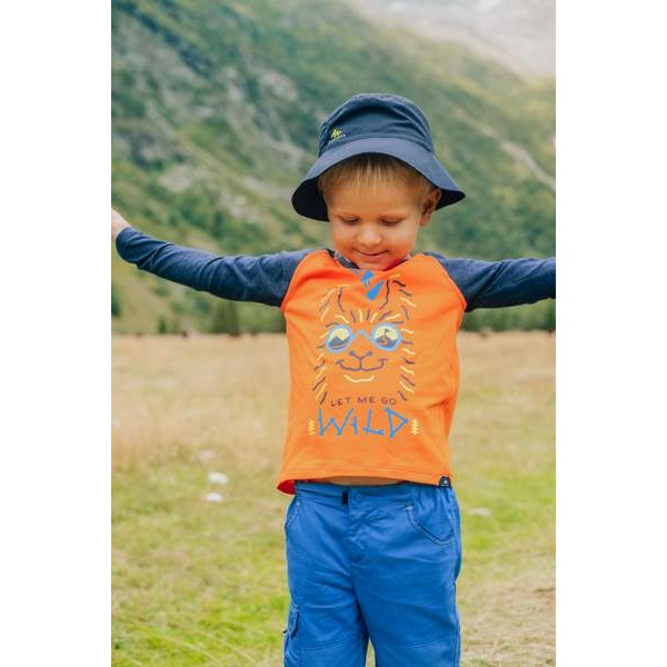 Шорты походные для детей 2–6 лет синие mh500 kid QUECHUA