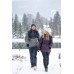 Брюки для походов водоотталкивающие теплые мужские черные SH100 ULTRA-WARM Quechua