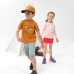 Футболка походная для детей 2–6 лет каштановая MH100 KID QUECHUA