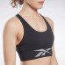 Бра для фитнеса и кардиотренировок женский черный Reebok